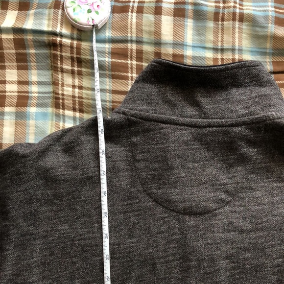 Van Heusen Zip Up Mens Sweater XL Grey/Black NWOT - Picture 11 of 11